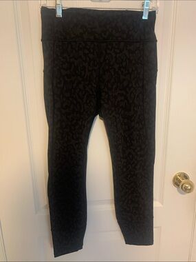 Lululemon Leopard Print Leggings